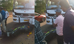 ಕುಂದಾಪುರ: ಶೆಟ್ರಕಟ್ಟೆಯಲ್ಲಿ ಮತ್ತೊಂದು ರಸ್ತೆ ಅಪಘಾತ: ಬೈಕ್‌ ಸವಾರ ಸಾವು