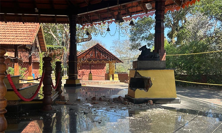 ನಿಡುವಳೆ: ರಾಮೇಶ್ವರ ದೇವಸ್ಥಾನದಲ್ಲಿ ಕಳ್ಳರ ಕೈಚಳಕ