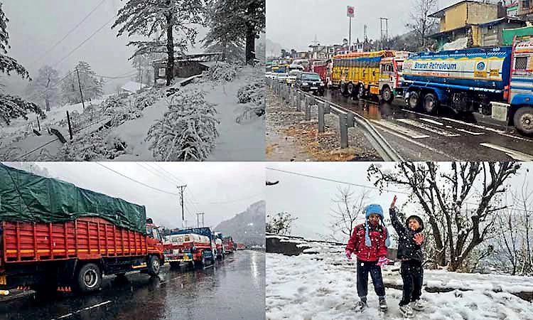 Snowfall: ಎರಡನೇ ದಿನವೂ ಮುಂದುವರೆದ ಹಿಮಪಾತ... ಜಮ್ಮು-ಶ್ರೀನಗರ ರಾಷ್ಟ್ರೀಯ ಹೆದ್ದಾರಿ ಬಂದ್