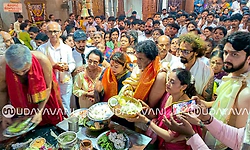 Kumbhashi ಆನೆಗುಡ್ಡೆ ಶ್ರೀ ವಿನಾಯಕ ದೇಗುಲಕ್ಕೆ ರಿಯಲ್ ಸ್ಟಾರ್ ಉಪೇಂದ್ರ ಭೇಟಿ