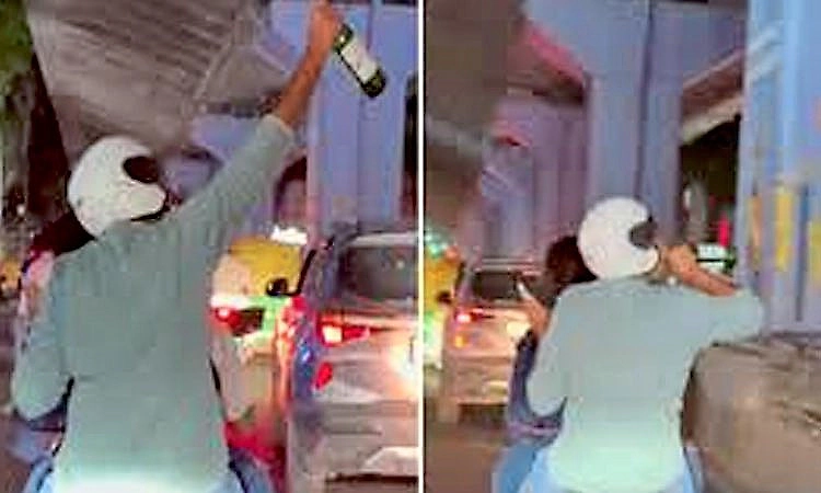 Three doctors booked for triple riding and unruly behaviour in Bengaluru
