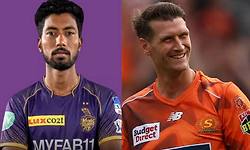 IPL: Dubey, Payne named replacements for Akash Deep and Edwards
