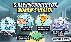 Toilet hygiene in public places for women: Simple products that can prevent infections