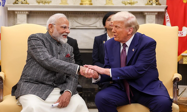 PM Modi, President Trump discuss Middle-East crisis; focus on keeping Strait of Hormuz open for shipping