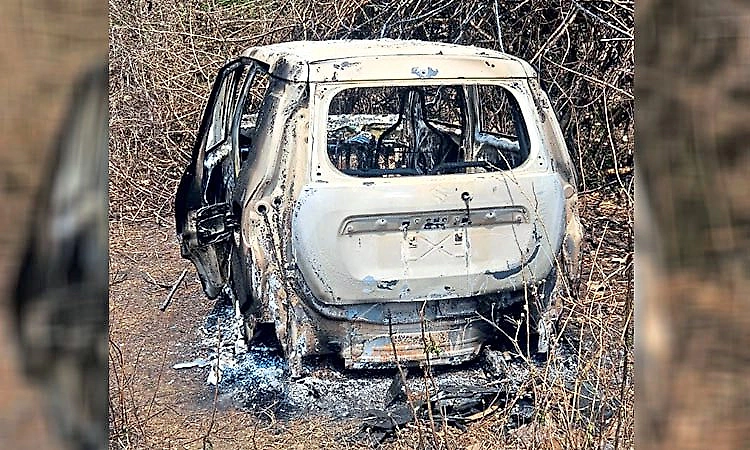 Dharwad: Former MLA's son found burnt to death in car; murder suspected, investigation underway
