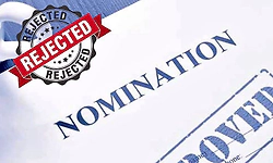 ದಾವಣಗೆರೆ ದಕ್ಷಿಣ ವಿಧಾನಸಭೆ ಕ್ಷೇತ್ರ ಚುನಾವಣೆ... ಮೂರು ನಾಮಪತ್ರ ತಿರಸ್ಕೃತ