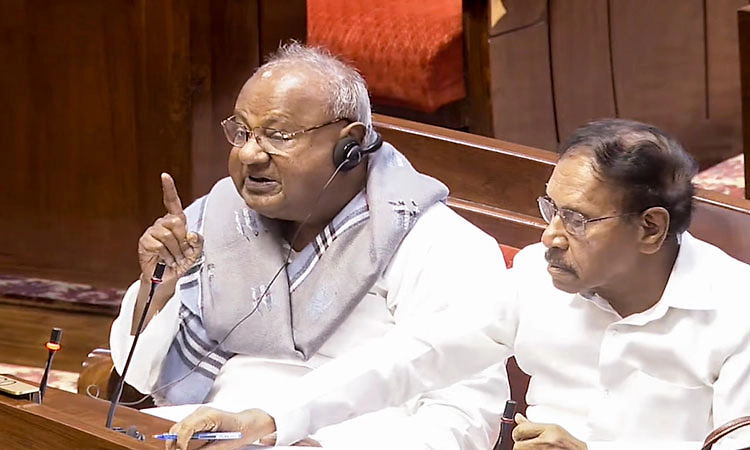 ಕಾಂಗ್ರೆಸ್‌ ನಮಗೆ ದ್ರೋಹ ಮಾಡಿದೆ, ಇದು ಖರ್ಗೆಗೂ ಗೊತ್ತು: ಎಚ್‌.ಡಿ.ದೇವೇಗೌಡ