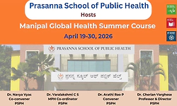 ಮಣಿಪಾಲದಲ್ಲಿ ಜಾಗತಿಕ ಆರೋಗ್ಯ ಬೇಸಿಗೆ ತರಬೇತಿ: ಏಪ್ರಿಲ್ 25ಕ್ಕೆ ಉದ್ಘಾಟನೆ