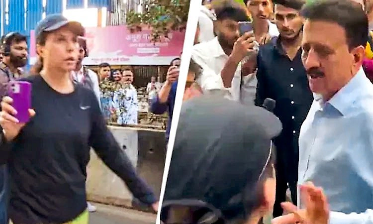 Traffic jam: ನಡುಬೀದಿಯಲ್ಲೇ ಸಚಿವರನ್ನು ತರಾಟೆಗೆ ತೆಗೆದುಕೊಂಡ ಮಹಿಳೆ ವಿರುದ್ಧ ದೂರು