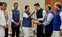 ಬಿಜೆಪಿ ರಾಷ್ಟ್ರೀಯ ಅಧ್ಯಕ್ಷ ನಿತಿನ್ ನವೀನ್‌ ಭೇಟಿಯಾದ ರಾಘವ್‌ ಚಡ್ಡಾ ಸಹಿತ ಮೂವರು ಸಂಸದರು