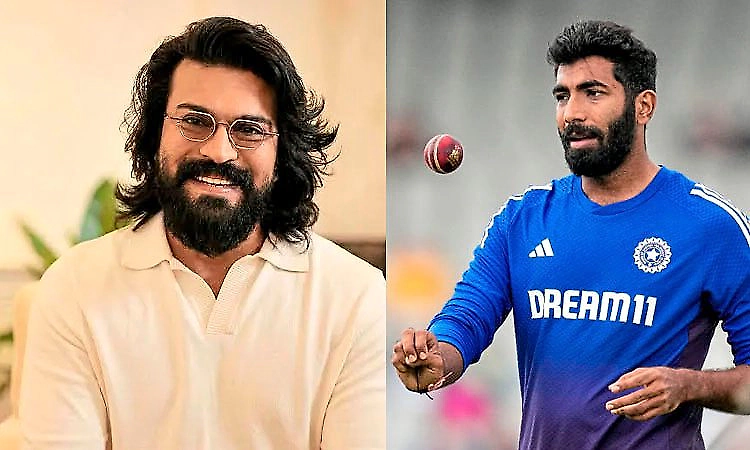 Video: Actor Ram Charan apologizes to Jasprit Bumrah! What happened?