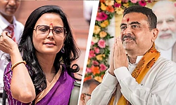 ಸಿಎಂ ಸುವೇಂದು ಅಧಿಕಾರಿಯನ್ನು ಹೊಗಳಿದ ಟಿಎಂಸಿ ಸಂಸದೆ ಮಹುವಾ ಮೊಯಿತ್ರಾ!