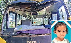 Tree crash that killed five-year-old schoolgirl leaves Bantwal in mourning