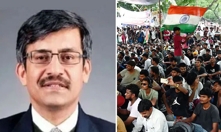 ನೀಟ್‌ ವಿವಾದ: ಪ್ರತಿಭಟನೆ ನಡುವೆ ಶಿಕ್ಷಣ ಕಾರ್ಯದರ್ಶಿ ವರ್ಗಾವಣೆ