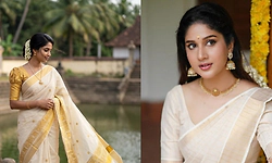 Onam fashion 2026: 10 elegant Kasavu saree looks to try this festive season