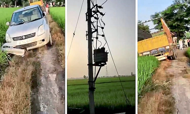 ಕೈಕೊಟ್ಟ ಪ್ಲಾನ್: ಟ್ರಾನ್ಸ್‌ಫಾರ್ಮರ್ ಕದಿಯಲು ಹೋಗಿ ಕೆಸರಿನಲ್ಲೇ ಲಾಕ್ ಆದ ಕಳ್ಳರು