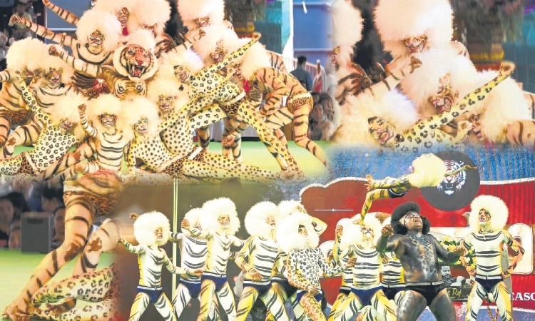 Mangaluru: Growing craze for tiger dance turns tradition into competition