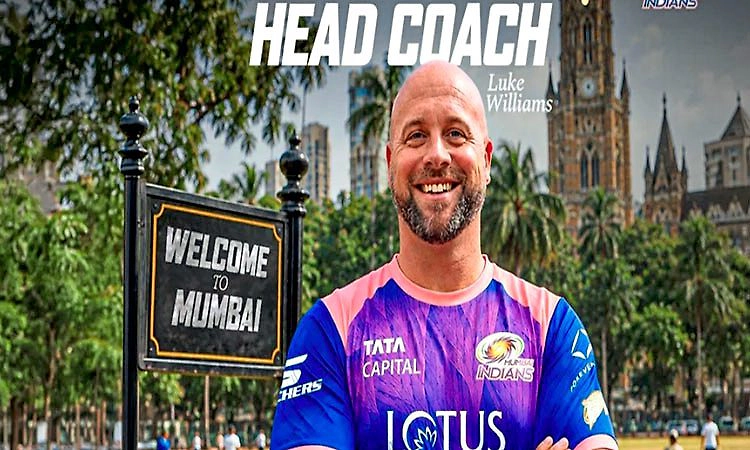 ಮುಂಬೈ ಇಂಡಿಯನ್ಸ್‌ ತಂಡದ ಮುಖ್ಯ ಕೋಚ್‌ ಆಗಿ ಲ್ಯೂಕ್‌ ವಿಲಿಯಮ್ಸ್‌ ನೇಮಕ