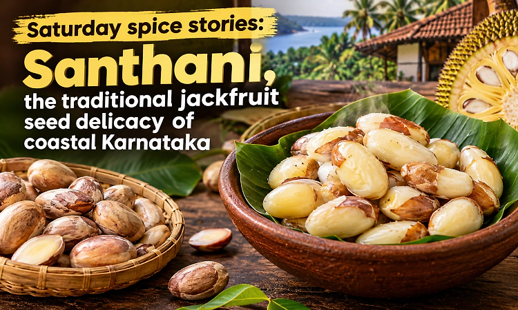 Saturday spice stories: Santhani, the traditional jackfruit seed delicacy of coastal Karnataka