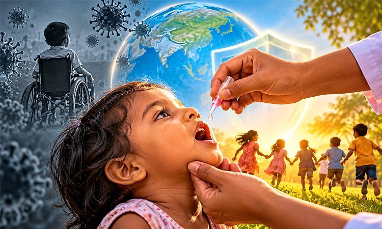 ಪ್ರತೀ ಅಮೂಲ್ಯ ಜೀವಕ್ಕಾಗಿ ಎರಡು ಹನಿ; ಇದು ಪೋಲಿಯೋ ಮಹಾಮಾರಿ ವಿರುದ್ಧದ ಹೋರಾಟ