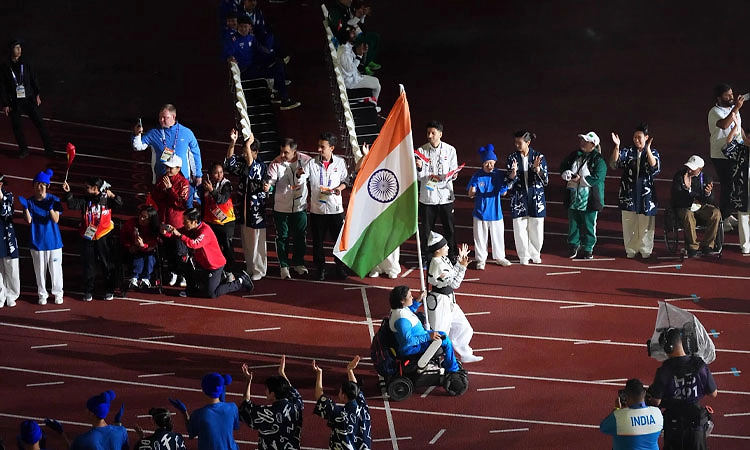ಪ್ಯಾರಾ ಏಷ್ಯಾಡ್‌ಗೆ ಭವ್ಯ ತೆರೆ