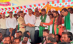 ರೈತರ ಬೆಳೆ ನೋಡಿ ನೀರು ಕೊಡಿ : ರಾಜೂಗೌಡ