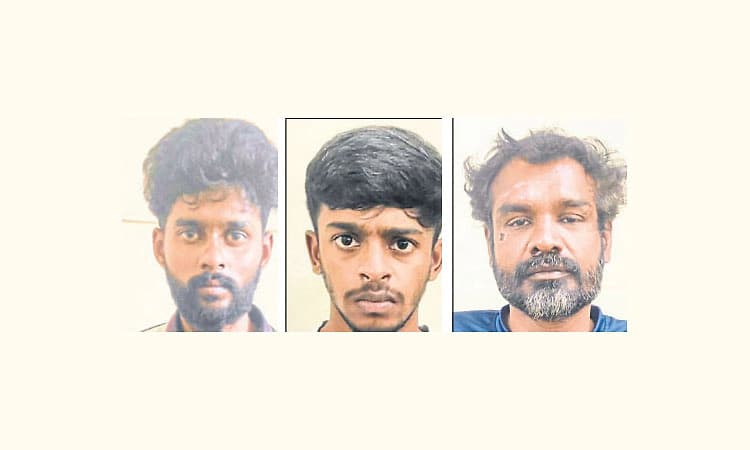 ಜೈಲಿನಿಂದ ಹೊರ ಬಂದು ಮರುದಿನವೇ ಕಳ್ಳತನ: ಮೂವರ ಬಂಧನ