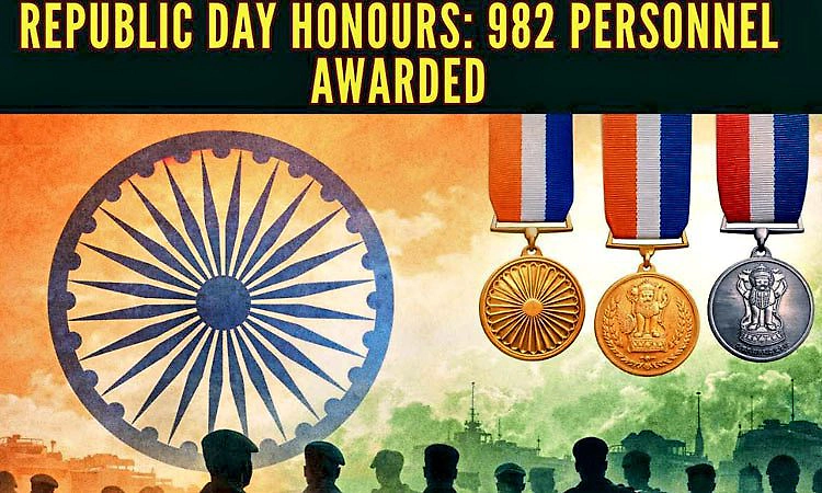 Republic Day 2026: 982 ಪೊಲೀಸರಿಗೆ ಶೌರ್ಯ, ಸೇವಾ ಪದಕ
