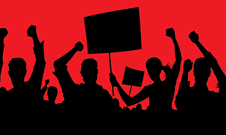 ಭಾರತೀಯ ಸೇನೆ ವಿರುದ್ಧ ಕಾರ್ಯಕ್ರಮ: ಎಬಿವಿಪಿ ಪ್ರತಿಭಟನೆ