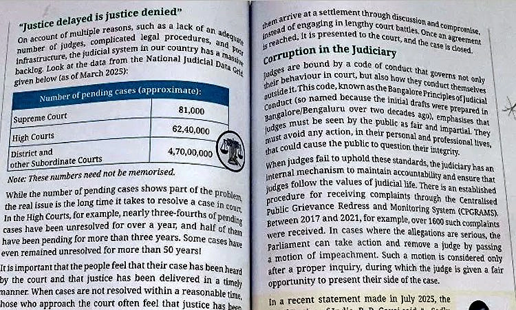ಎನ್‌ಸಿಇಆರ್‌ಟಿ ವಿವಾದಿತ ಪಠ್ಯ ನ್ಯಾಯಾಂಗದ ಮೇಲಣ ಸವಾರಿ