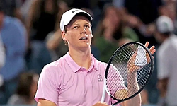 ಮಿಯಾಮಿ ಓಪನ್ ಟೆನಿಸ್ ಕ್ವಾರ್ಟರ್ ಫೈನಲಿಗೆ ಜಾನಿಕ್ ಸಿನ್ನರ್