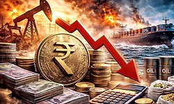 ಡಾಲರ್‌ ಎದುರು 93.96ಕ್ಕೆ ಕುಸಿದ ರೂ. ಮೌಲ್ಯ: ಸಾರ್ವಕಾಲಿಕ ಕನಿಷ್ಠ