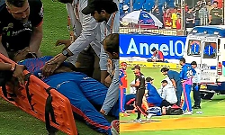 Delhi–Punjab match shocking incident: player suffers serious head and neck injury