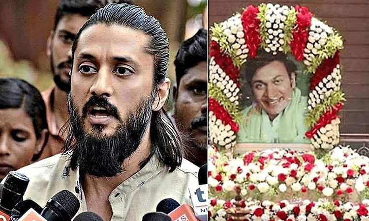 ರಾಜ್‌ಕುಮಾರ್‌ ಸಮಾಧಿ ಬಗ್ಗೆ ಪೋಸ್ಟ್:‌ಅಭಿಮಾನಿಗಳ ಮುಂದೆ ಬಹಿರಂಗವಾಗಿ ಕ್ಷಮೆಯಾಚಿಸಿದ ಚೇತನ್  