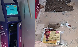 Man held for vandalising SBI ATM in Hoovinahadagali