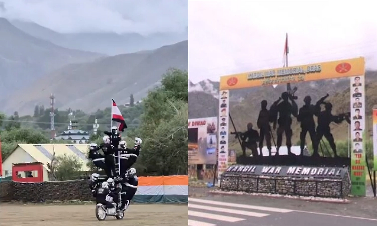 Shaurya Sandhya, motorcycle display: Army kicks off commemorative events to honour Kargil heroes