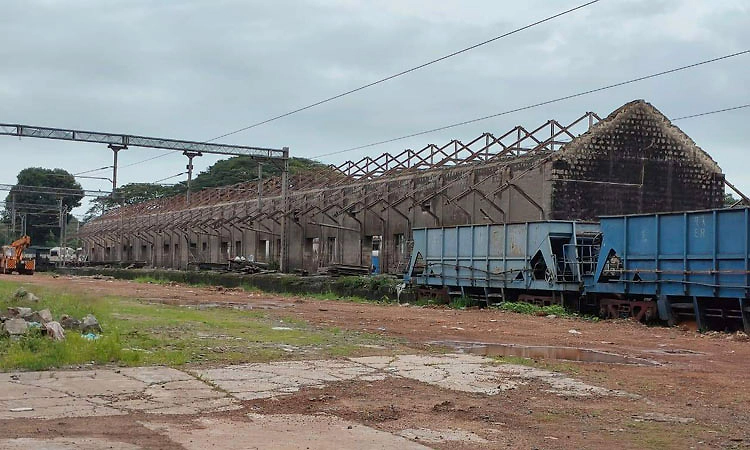 ಮಂಗಳೂರು: ಹಳೆ ಗೂಡ್ಸ್‌  ಶೆಡ್‌ನ‌ಲ್ಲಿ ರೈಲ್ವೇ ಬ್ಯಾಲಾಸ್ಟ್‌  ಡಿಪೊ