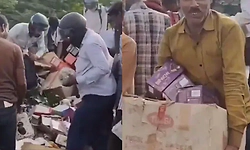 Viral: Crowd rushes to collect expired chocolates dumped in Kanpur