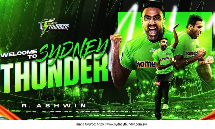 Ashwin signs with Sydney Thunder, becomes first Indian star to play in BBL