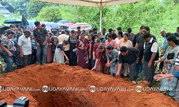 Kundapur: Funeral held for Alvin Prakash Kunder, who was murdered in Sharjah