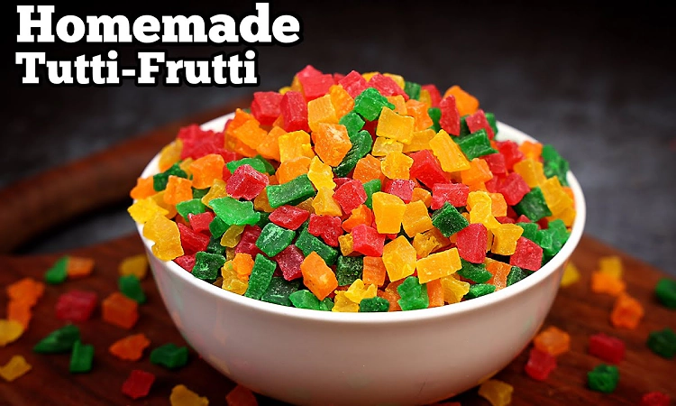 Sturday spice story: Did you know you can make tutti frutti at home? Try this easy recipe