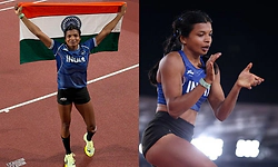 Baranica Elangovan wins historic bronze in women's pole vault