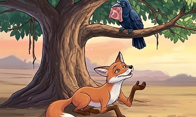 Kids Story: ಹೊಗಳಿಕೆಗೆ ಮರುಳಾದ ಕಾಗೆ