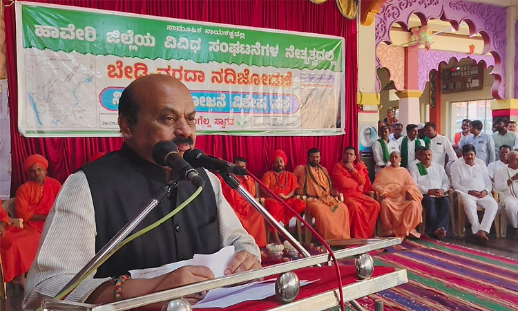 ಬೇಡ್ತಿ ವರದಾ ನದಿ ಜೋಡಣೆ, ನಮ್ಮ ಬದುಕಿನ ಹೋರಾಟ: ಬಸವರಾಜ ಬೊಮ್ಮಾಯಿ 