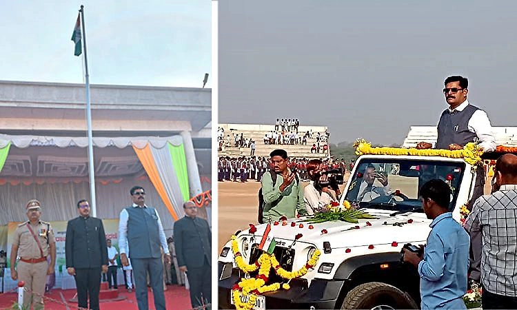 Koppala: 77ನೇ ಗಣರಾಜ್ಯೋತ್ಸವ; ಜಿಲ್ಲಾ ಉಸ್ತುವಾರಿ ಸಚಿವರಿಂದ ಧ್ವಜಾರೋಹಣ