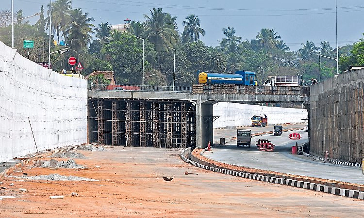 Udupi; ಅಂತಿಮ ಹಂತದಲ್ಲಿ ಸಂತೆಕಟ್ಟೆ ಓವರ್‌ ಪಾಸ್‌ ಕಾಮಗಾರಿ