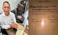 ಬ್ರಿಟಿಷರಿಗೇ ಸಾಲ ನೀಡಿದ್ದ ಭಾರತದ ಉದ್ಯಮಿ: 109 ವರ್ಷಗಳ ನಂತರ ಹಣ ವಾಪಸ್‌ಗೆ ಮೊಮ್ಮಗನ ಪಟ್ಟು!