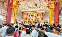 ಶಿರಸಿ: ಗದ್ದಗೆ ಅಮ್ಮನಿಗೆ ಹರಕೆ ಒಪ್ಪಿಸಲು ಭಕ್ತರ ಸರತಿ ಸಾಲು!