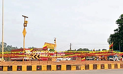 ಕನ್ನಡ ಹಬ್ಬಕ್ಕೆ ಬಿ.ಸಿ. ರೋಡು ಸಜ್ಜು; ಇಂದು ವೈಭವದ ಪುರ ಮೆರವಣಿಗೆಯೊಂದಿಗೆ ಚಾಲನೆ