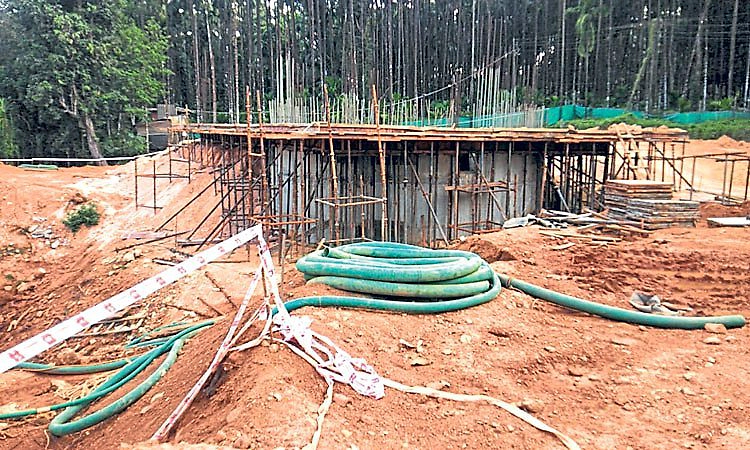 ವಾರಾಹಿಯಲ್ಲಿ ಜಾಕ್‌ವೆಲ್‌ ನಿರ್ಮಾಣವೇ ಆಗಿಲ್ಲ!